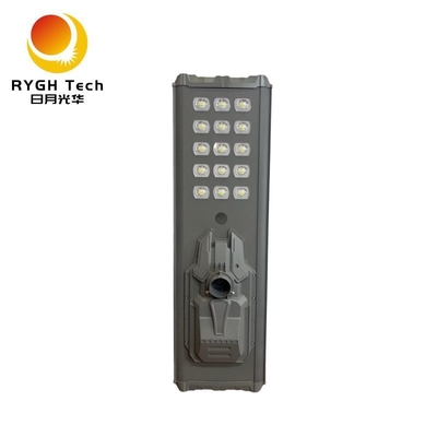 Terintegrasi Lampu Jalan LED Surya 30W Dengan Kecerahan Tinggi 5054 LED Chip Sensor PIR Secara Otomatis Sensor dan Lampu