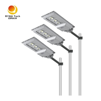 NEW ABS 30W Polysilicon Terintegrasi Panel Surya LED Lampu Jalan Waterproof IP65