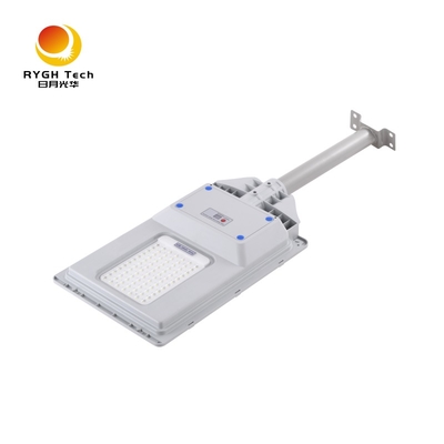 Garansi 2 Tahun Panel Surya Polysilicon 20W Lampu Jalan LED Surya Terintegrasi ABS Baru