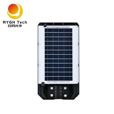 Lampu Jalan LED Surya Terintegrasi Chip LED 5050 Berkualitas Tinggi 10W Dengan Kontrol Cahaya Remote Control Induksi Radar