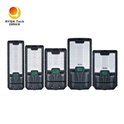 Lampu Jalan LED Surya Terintegrasi Chip LED 5050 Berkualitas Tinggi 10W Dengan Kontrol Cahaya Remote Control Induksi Radar