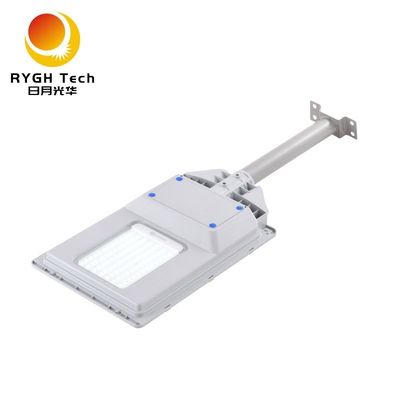 Lampu Jalan LED Solar Terintegrasi 20W Radar Sensing Remote Control untuk Sidewalk Courtyard Garden Lampu Jalan LED
