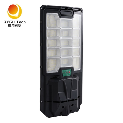 Lampu Jalan LED Surya Multifungsi 30W dengan Sensor Radar Plus Remote Control, Bahan ABS Baru Terlaris, IP65