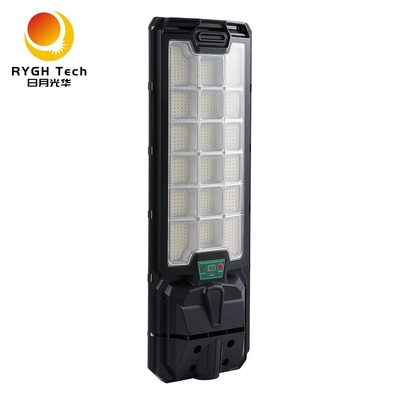 Lampu Jalan LED Tenaga Surya Induksi Radar 18W Kontrol Jarak Jauh Penerangan Luar Ruangan untuk Jalan, Halaman, Trotoar