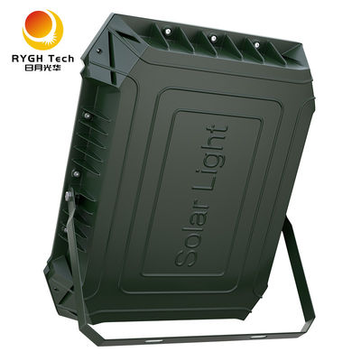 100W 200W LED Solar Flood Light High Lumen 130lm/w untuk Backyard