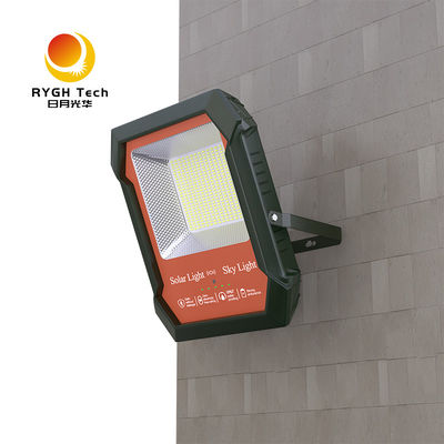 100W 200W LED Solar Flood Light High Lumen 130lm/w untuk Backyard