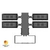 Proyek Luar Ruangan Area Publik Olahraga 600W IP66 Lampu Stadion LED
