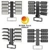 Air tahan IP66 LED Sport Light untuk Stadion Luar 1200W High Power LED Floodlight