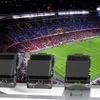 Proyektor Luar Ruangan Tiang Tinggi 500W CREE Lampu Sorot LED Stadion