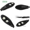 5-Year Warranty Cobra Head Outdoor 100W COB LED Street Lamp