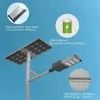 Lampu Jalan LED Tenaga Surya 50W dengan Modul yang Dapat Disesuaikan Sudutnya, 170lw, Lumen Tinggi