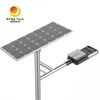 Lampu Jalan Tenaga Surya 50W 60W Tahan Lama Berperingkat IP65 Lampu Jalan LED Surya Cerdas