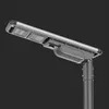 Skala besar IP66 remote control 40W Lampu jalan LED surya