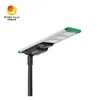Pencahayaan Teknik IP65 Cerah Tinggi 50W Semua dalam Satu Lampu Jalan Surya