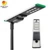 Pencahayaan Teknik IP65 Cerah Tinggi 50W Semua dalam Satu Lampu Jalan Surya