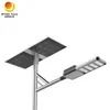 Rygh-Zc-80W Panel Surya Powered Taman Post LED Lampu Jalan 170lm/W