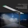 Lampu Jalan Tenaga Surya LED Terintegrasi Aio Aluminium 120W 150W untuk Jalan Umum