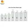 Proyek Pemerintah 10m 11m Lumen Tinggi 170lm/W 180 Watt Lampu Jalan Surya
