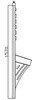Proyek Pemerintah 10m 11m Lumen Tinggi 170lm/W 180 Watt Lampu Jalan Surya