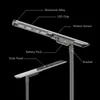 Lampu Jalan LED Tenaga Surya Taman IP65 Kinerja Tinggi Rygh-Fx-100W