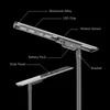 Lampu LED Surya untuk Jalan Raya Area Publik dengan Kualitas Tinggi Rygh-Fx-100W