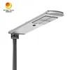 Lampu umum luar 170lm/W Menghemat energi 50W Lampu jalan LED surya