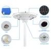 Lampu Taman Surya LED UFO Sensor Radar Aluminium IP65 Tahan Air 30W 50W