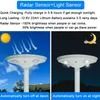 Lampu Taman Surya LED 30W Atas Tiang Penerangan Umum Jalan