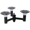 Outdoor Terintegrasi Tiga Kepala 15W LED Solar Taman Lampu dengan tiang