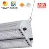 Lampu High Bay LED Linear Industri Komersial Gantung Suspensi Rygh 300W untuk Garasi Parkir
