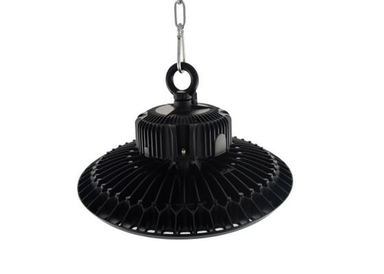 5000k Ufo Led High Bay Gym Pencahayaan 150w Led High Bay Dengan Uplight Black