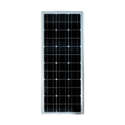 80W 110LM / W Otomatis Lampu Jalan LED Tenaga Surya Dengan Sensor Gerak