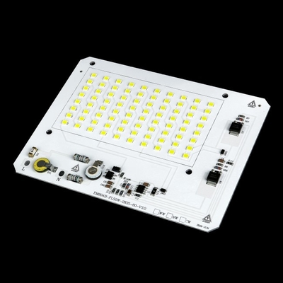 Square 50w Ac Driverless Led Pcb Otp Protection Untuk Layanan Kustom Pabrik