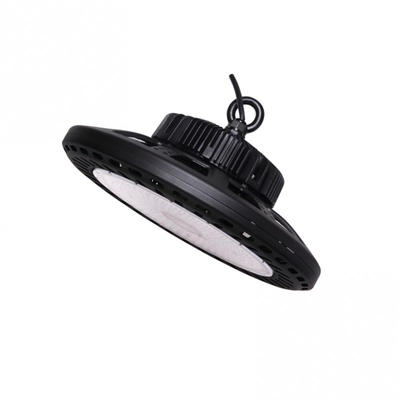 Komersial Ip65 200w Ufo Led High Bay Light Cool Aluminium Housing Putih