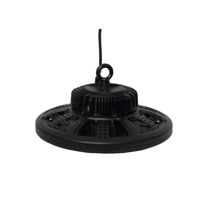 Komersial Ip65 200w Ufo Led High Bay Light Cool Aluminium Housing Putih