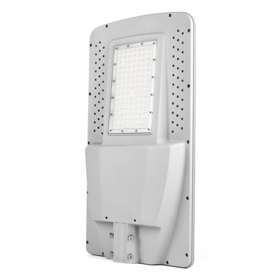 Waterproof 50W All In One Lampu Jalan Surya Terpadu 5200LM Dengan Tiang