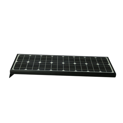 Paduan Aluminium Terintegrasi Lampu Jalan Surya 60 Watt IP65 Waterproof 7500LM Lumen
