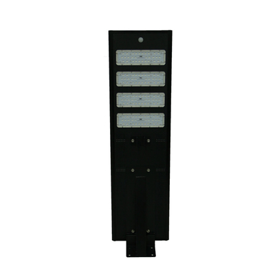 Lampu Jalan Taman Tenaga Surya 8500LM, Lampu Jalan Tenaga Surya Tinggi 80W Black Housing