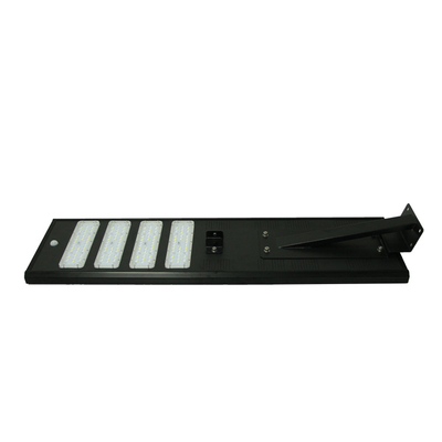 Lampu Jalan Taman Tenaga Surya 8500LM, Lampu Jalan Tenaga Surya Tinggi 80W Black Housing