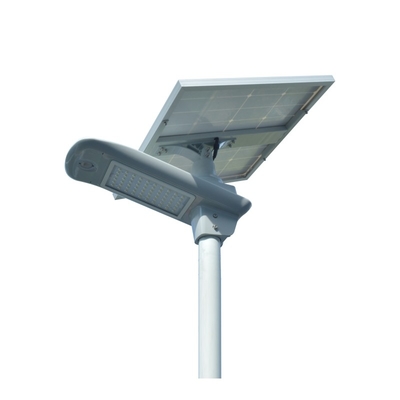 Lampu Jalan Luar Ruang Bertenaga Surya Terpadu 40 Watt 130-150lm / w Lumen Tinggi