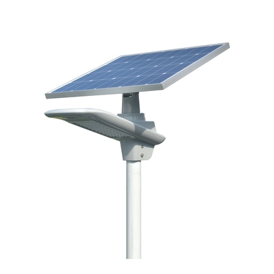 Lampu Jalan Luar Ruang Bertenaga Surya Terpadu 40 Watt 130-150lm / w Lumen Tinggi
