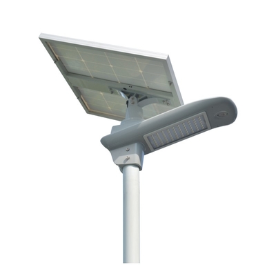 Lampu Jalan Luar Ruang Bertenaga Surya Terpadu 40 Watt 130-150lm / w Lumen Tinggi