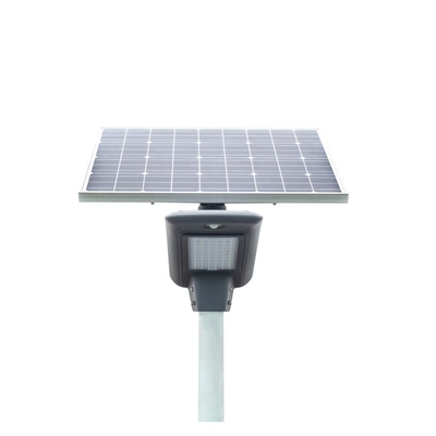 Struktur tahan hujan Solar Powered LED Street Light 50W Aluminium Untuk Taman / Halaman