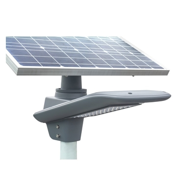 Struktur tahan hujan Solar Powered LED Street Light 50W Aluminium Untuk Taman / Halaman