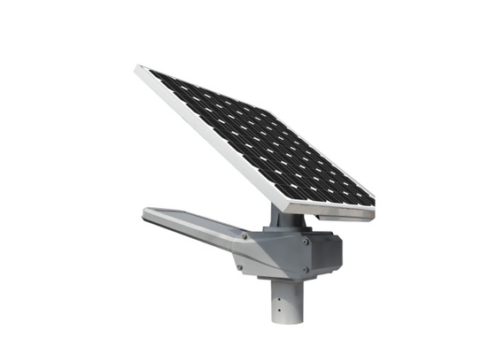 40W Terpadu Tenaga Surya LED Street Light 140lm / w IP65 Infrared Sensor 12V baterai