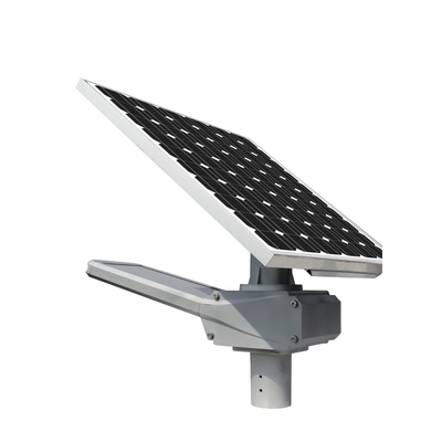 160LM / W Lampu Jalan Bertenaga Surya Aluminium Tubuh Super Bright Dengan Sensor Gerak