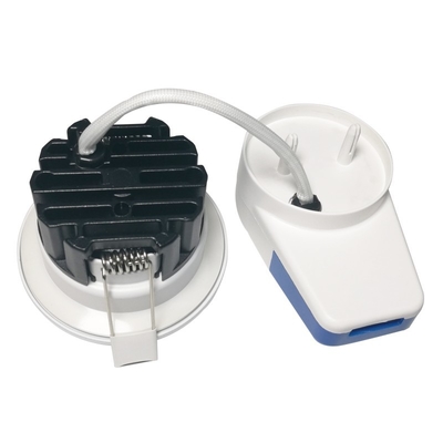 Indoor Tersembunyi Cob Downlight Cerdas LED Kontrol Rumah Dimmable 110 / 240V AC 7W