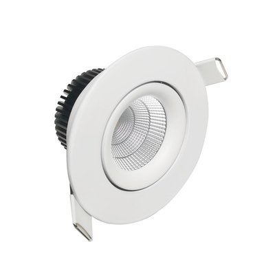 38/60 ° Beam Angle Downlight LED Cerdas 8w Peredupan / Suhu Warna Dapat Disesuaikan