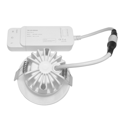 Permukaan Dipasang Jauh Tersembunyi Dipimpin Downlight Anti Silau 200-240V Tegangan 8W