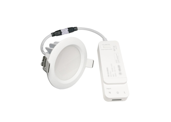 9W Waterproof Smart Led Downlight CCT Surface Mounted AC 200-240V Konektor Cepat